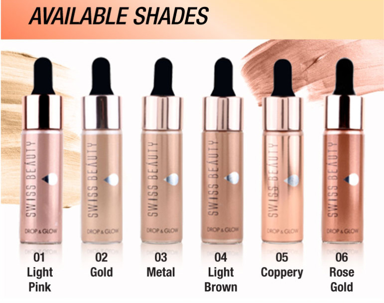 Buy Swiss Beauty Liquid Highlighter (Shade-Light Brown), 18ml Online At ...